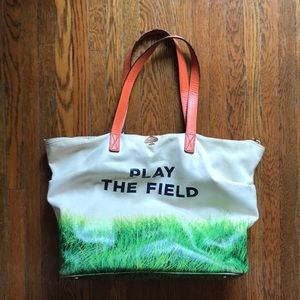 Kate Spade Canvas & Leather Tote